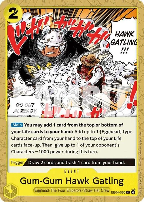Gum-Gum Hawk Gatling