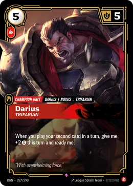 Darius - Trifarian