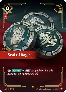 Seal of Rage
