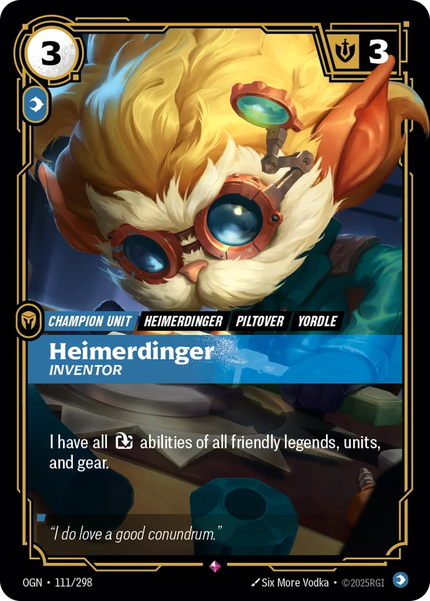 Heimerdinger - Inventor