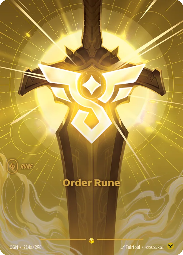 Order Rune