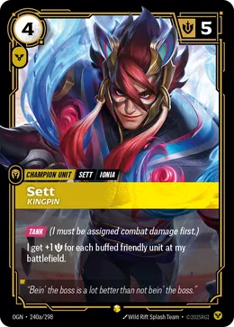 Sett - Kingpin