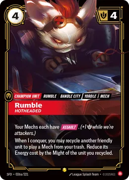 Rumble - Hotheaded