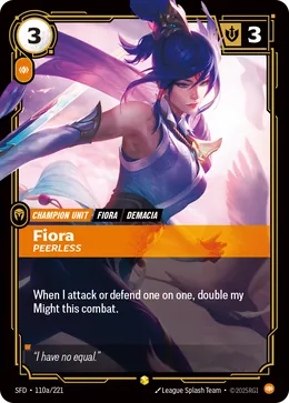 Fiora - Peerless