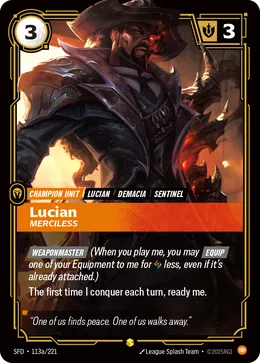 Lucian - Merciless
