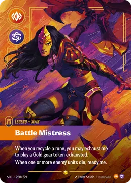 Sivir - Battle Mistress