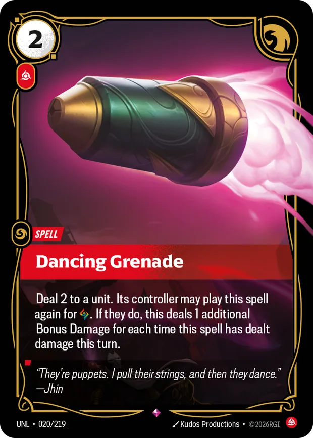 Dancing Grenade