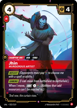 Jhin - Murderous Artist