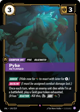 Pyke - Returned