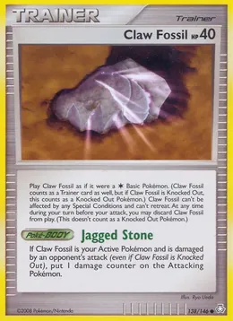 Klauenfossil