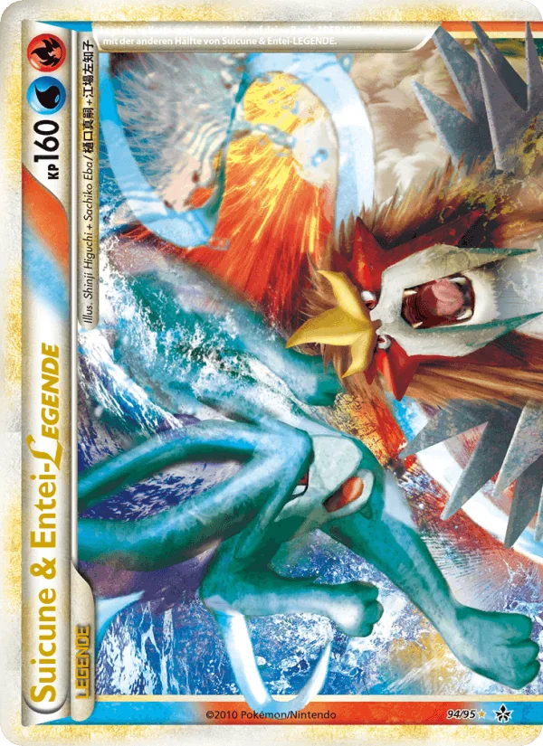 Suicune & Entei LEGENDE