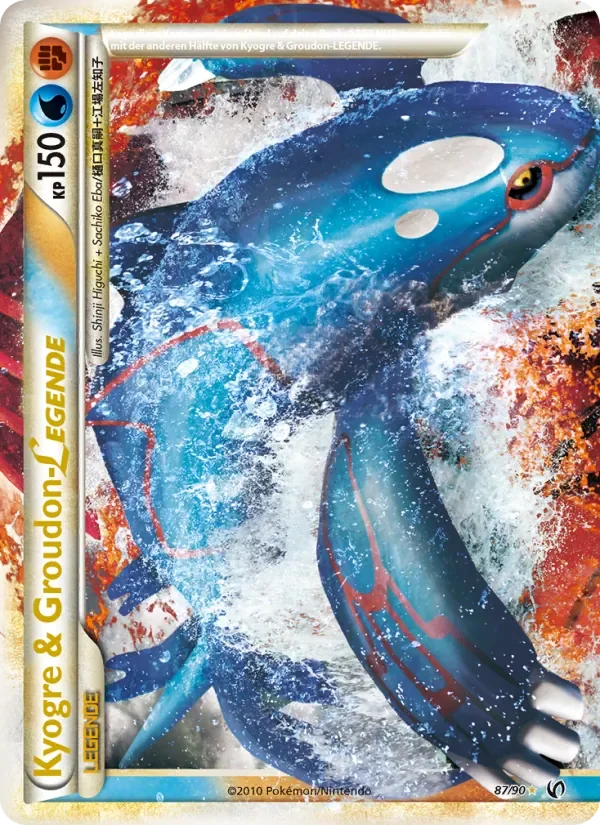 Kyogre & Groudon LEGENDE
