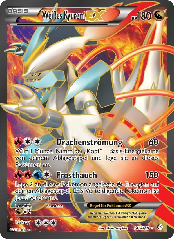Weißes Kyurem-EX