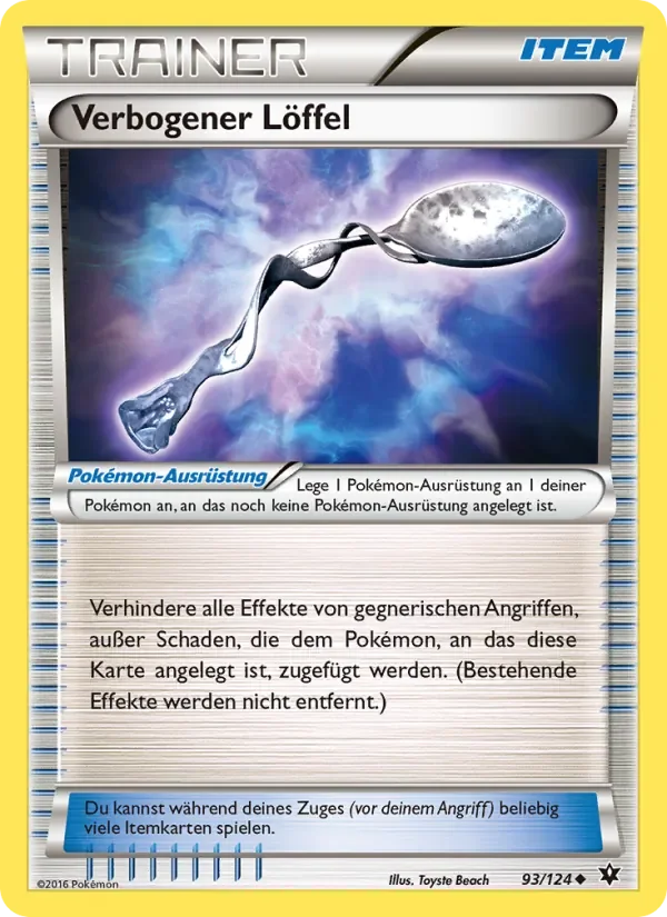 Verbogener Löffel