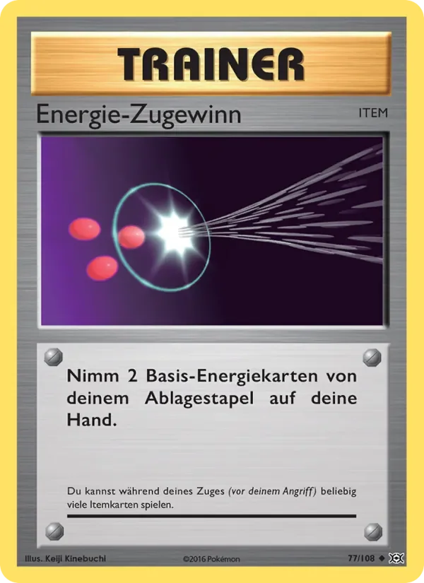 Energie-Zugewinn